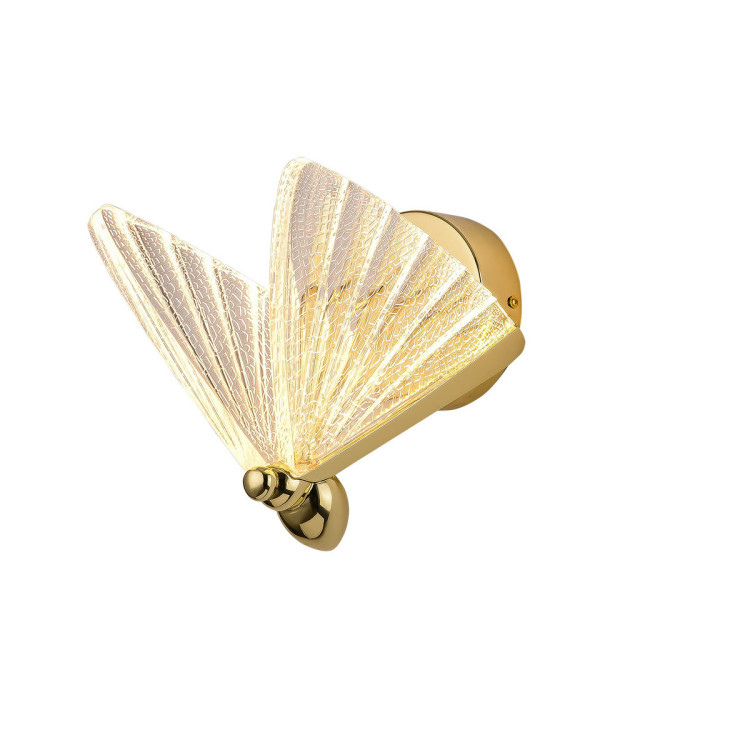 Kinkiet Mariposa złoty LED CCT - 5453