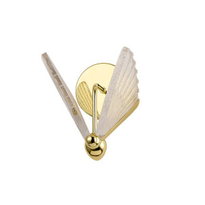 Kinkiet Mariposa złoty LED CCT