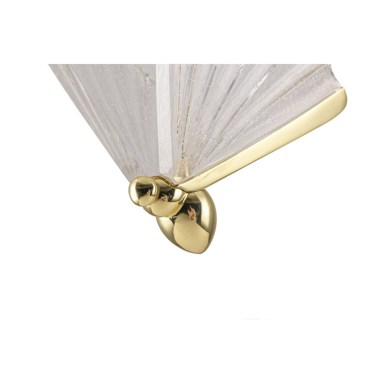 Lampa wisząca Mariposa 1 złota LED CCT - 5462