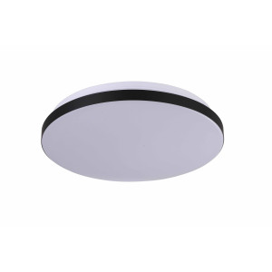 Plafon Babilon 33 cm czarny LED 4000K