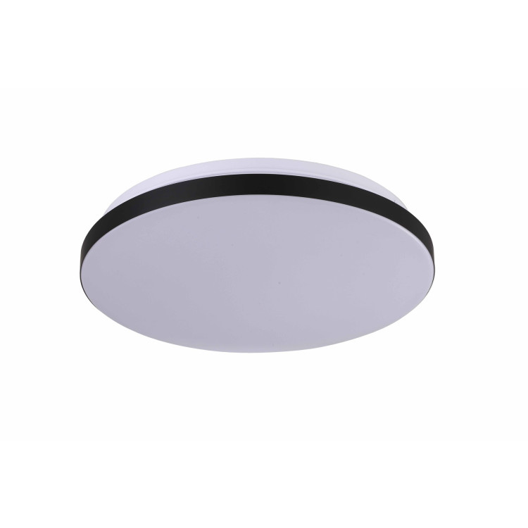 Plafon Babilon 38 cm czarny LED 4000K - 5491