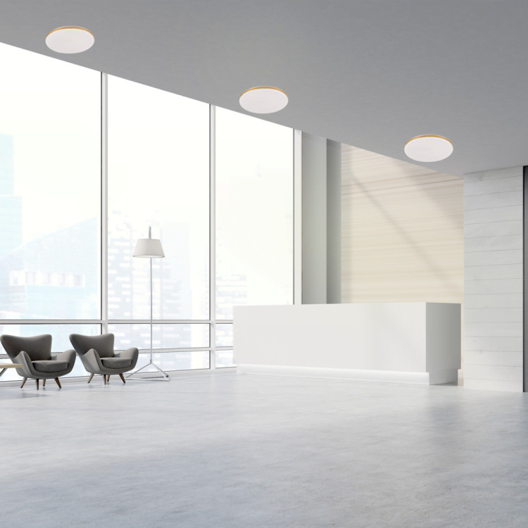 Plafon Babilon 38 cm złoty LED 4000K - 5505