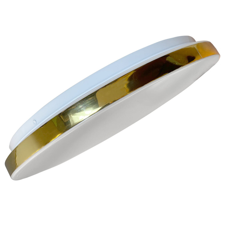 Plafon Babilon 38 cm złoty LED 4000K - 5508