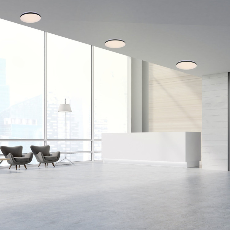 Plafon Babilon 33 cm złoty LED 4000K - 5509