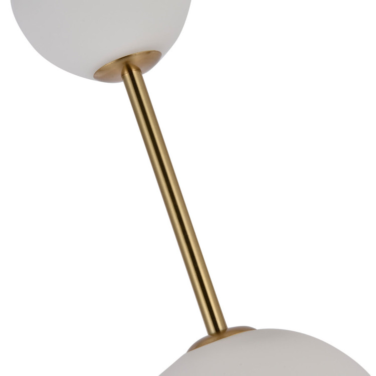 Lampa wisząca pionowa Dorado złota LED CCT - 5537