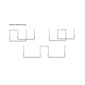 Lampa wisząca Malawi Basic czarna LED CCT