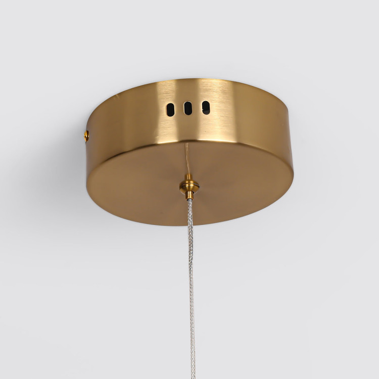 Lampa wisząca Meleca M złota LED CCT - 5574