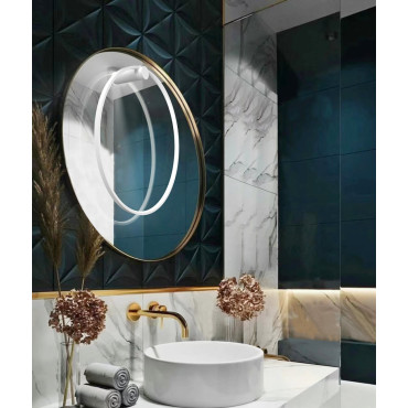 Kinkiet Mirror L biały IP44 LED 3000K