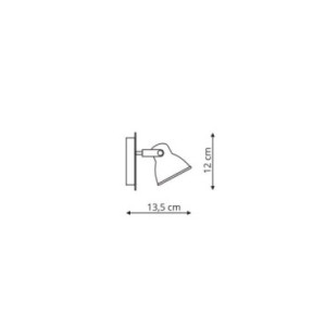 Bolzano 1 kinkiet patyna