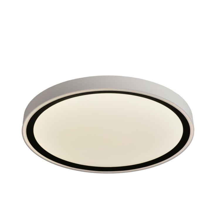 Plafon Vegas 30 cm czarny LED 4000K - 5800