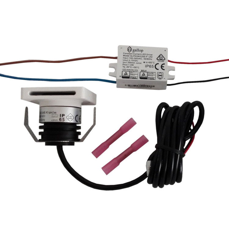 Oprawa natynkowa schodowa Step biała LED 4000K - 5831