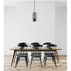 Lampa wisząca Sintra czarna 1xGU10