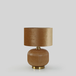 Lampa stołowa Tamiza 48 cm złota 1xE27