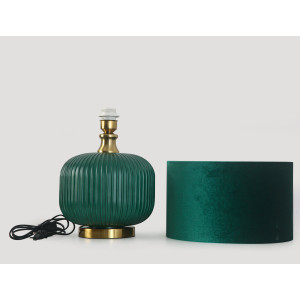 Lampa stołowa Tamiza 48 cm zielona 1xE27