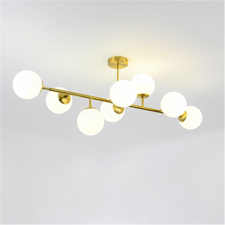 Lampa wisząca Dorado 8 złota 8xE14 - 5956
