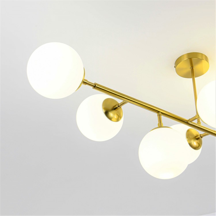 Lampa wisząca Dorado 8 złota 8xE14 - 5957