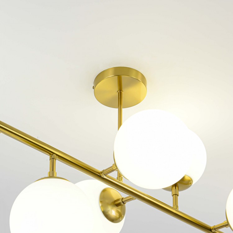 Lampa wisząca Dorado 8 złota 8xE14 - 5959