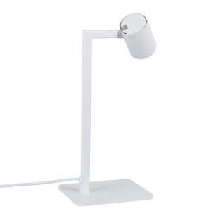 Lampa biurkowa Snow biała 1xGU10