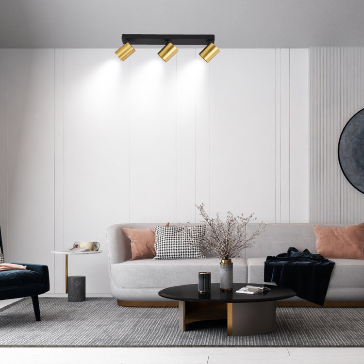 Spot Snow 3 złoty 3xGU10 - 6028