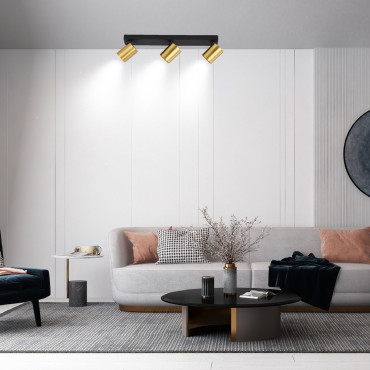 Spot Snow 3 złoty 3xGU10