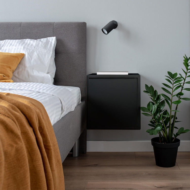 Spot Snow 1 czarny 1xGU10 - 6042