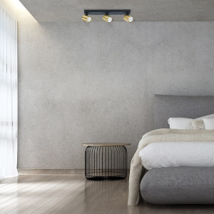 Spot Snow 3 złoty 3xGU10