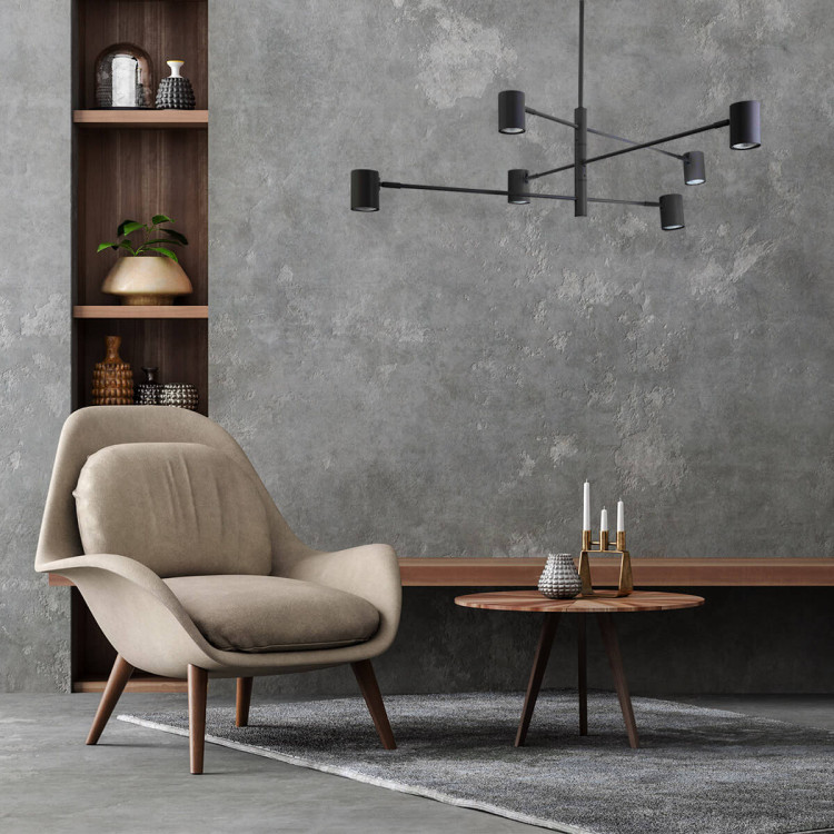 Lampa wisząca Snow 6 czarna 6xGU10 - 6080