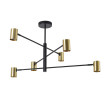 Lampa wisząca Snow 6 złota 6xGU10