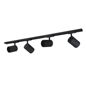 Zestaw oświetlenia szynowego Tokio SET 1F czarny 4xGU10