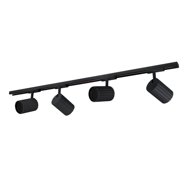 Zestaw oświetlenia szynowego Tokio SET 1F czarny 4xGU10 - 6189