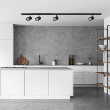 Zestaw oświetlenia szynowego Tokio SET 1F czarny 4xGU10