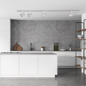 Zestaw oświetlenia szynowego Tokio SET 1F biały 4xGU10