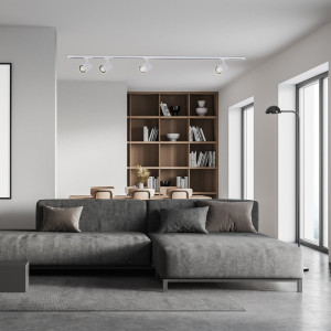 Zestaw oświetlenia szynowego Tokio SET 1F biały 4xGU10