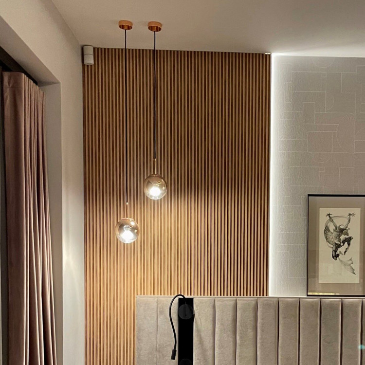 Lampa wisząca Palla złota 1xE14 - 6249