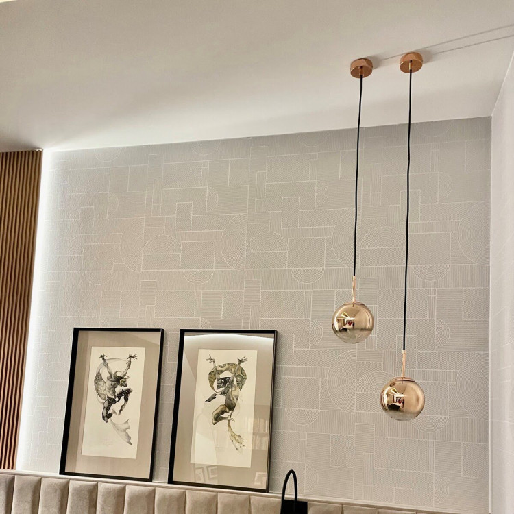 Lampa wisząca Palla złota 1xE14 - 6250