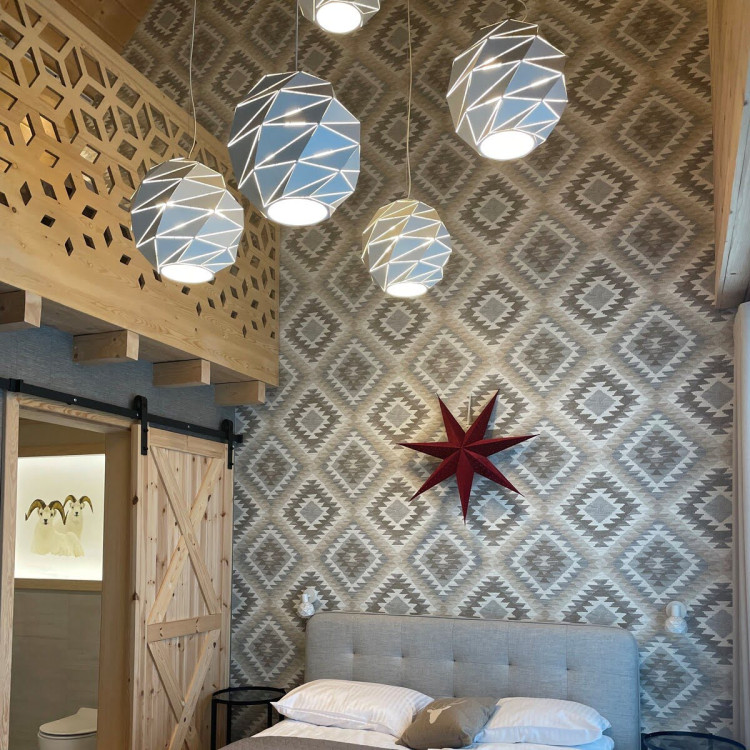 Lampa wisząca Reus biała 3xE27 - 6251