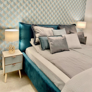 Lampa stołowa Sunflower biała 1xE27