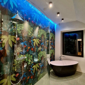 Oprawa natynkowa Tulon czarna 1xGU10