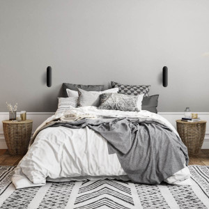 Kinkiet Tokio czarny 2xGU10