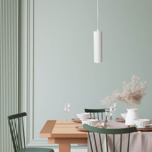 Lampa wisząca Tokio biała 1xGU10