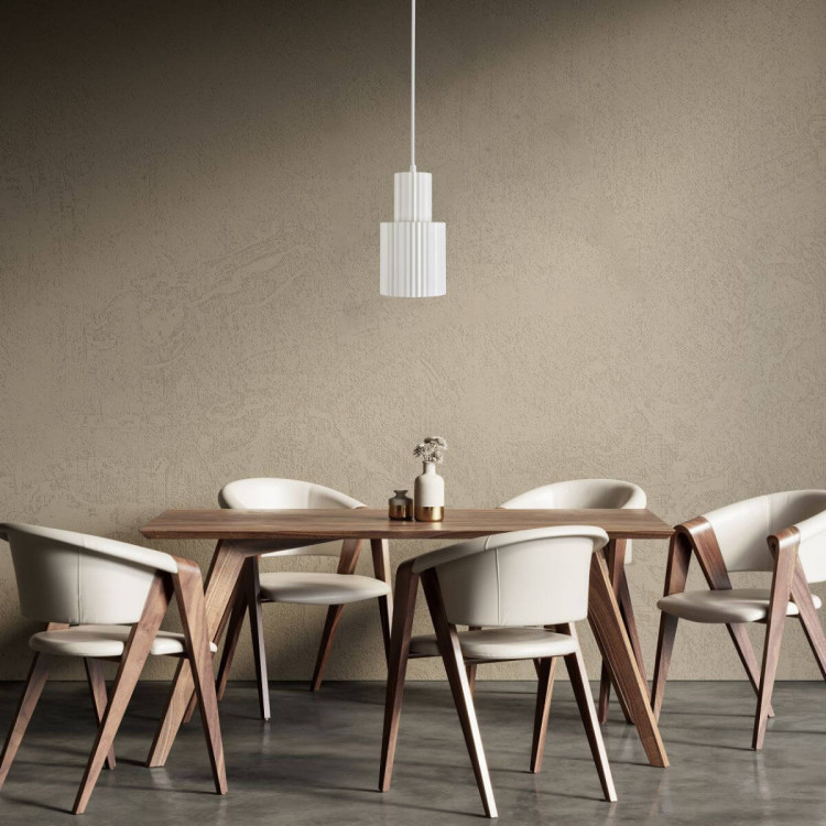 Lampa wisząca Tokio biała 1xE27 - 6340