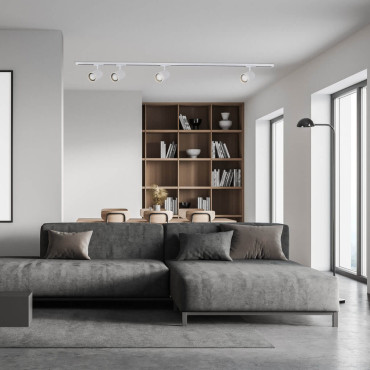 Reflektor do szynoprzewodów Tokio 1F biały 1xGU10