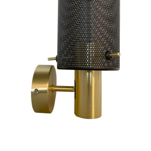 Kinkiet Tirana czarny 1xE27