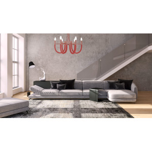 Como wisząca czerwona