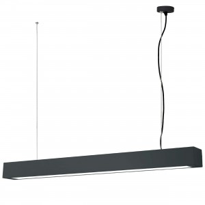 Lampa wisząca Ibros czarna 24W IP20 LED CCT