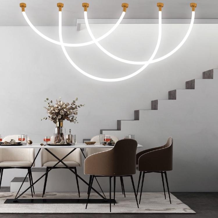 Lampa wisząca Rope Light 2 m biała Tuya Smart LED CCT - 6759