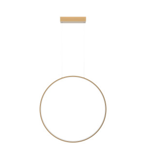 Lampa wisząca Mirror S złota LED 3000K