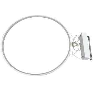 Lampa wisząca Mirror S biała LED 3000K