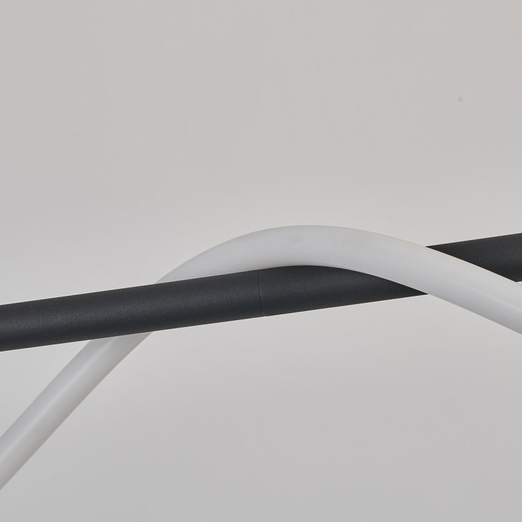 Lampa wisząca Meleca S czarna LED 4000K - 6879