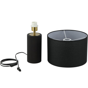 Lampa stołowa Tokio czarna 1xE27